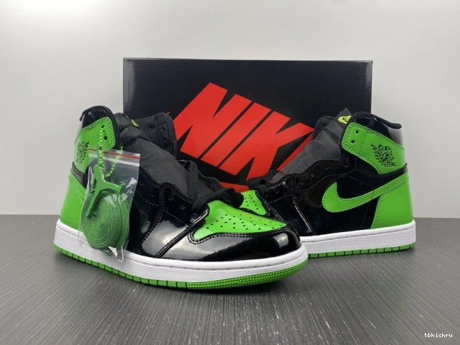 Reps TBkick OG Pine Air 1 555088-030 Jordan High Green 0706